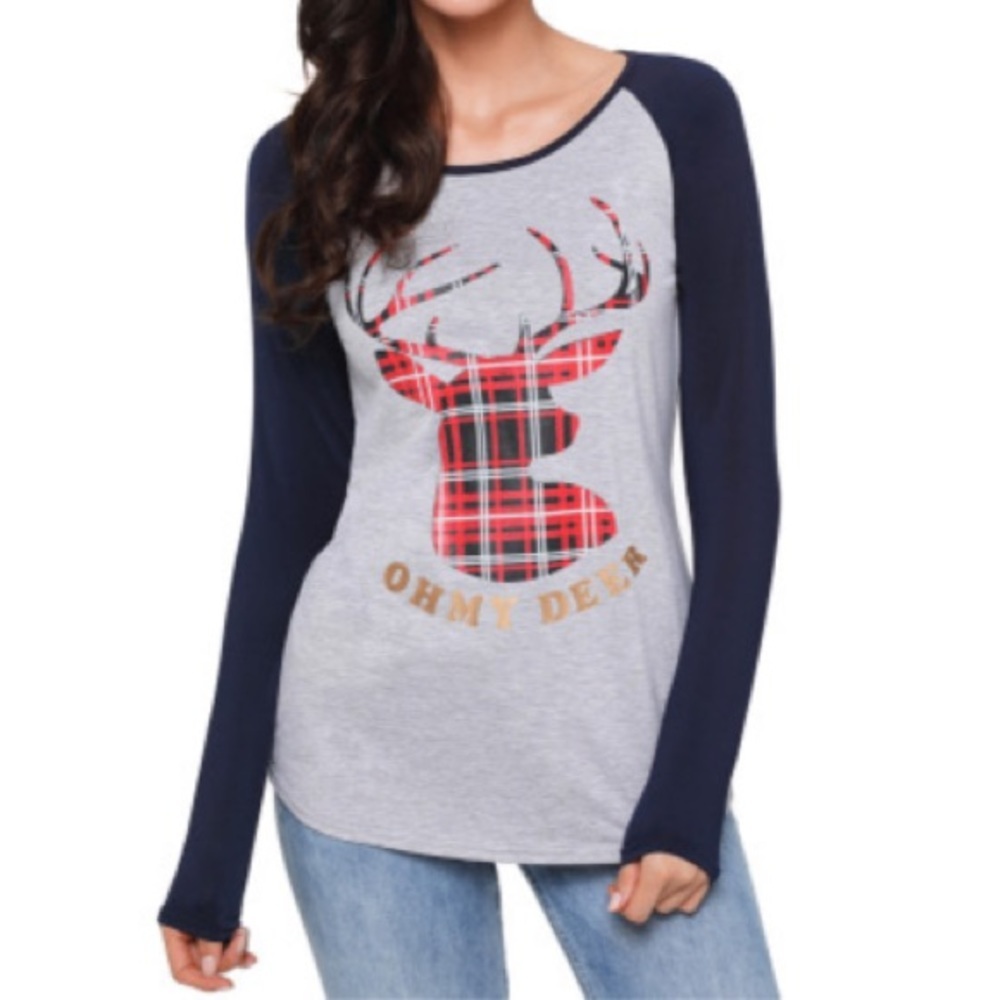 “Oh My Deer” Long Sleeve Tee